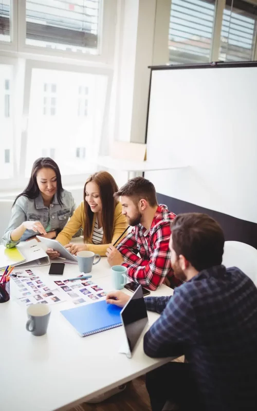 Website strategy team supporting a Caledon business