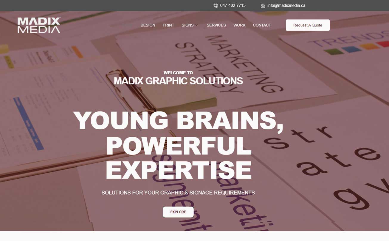 All Season Enterprises website project