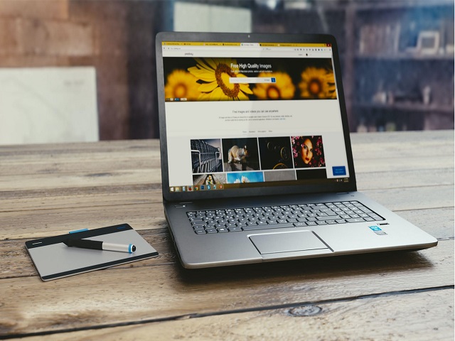 pexels photo on laptop