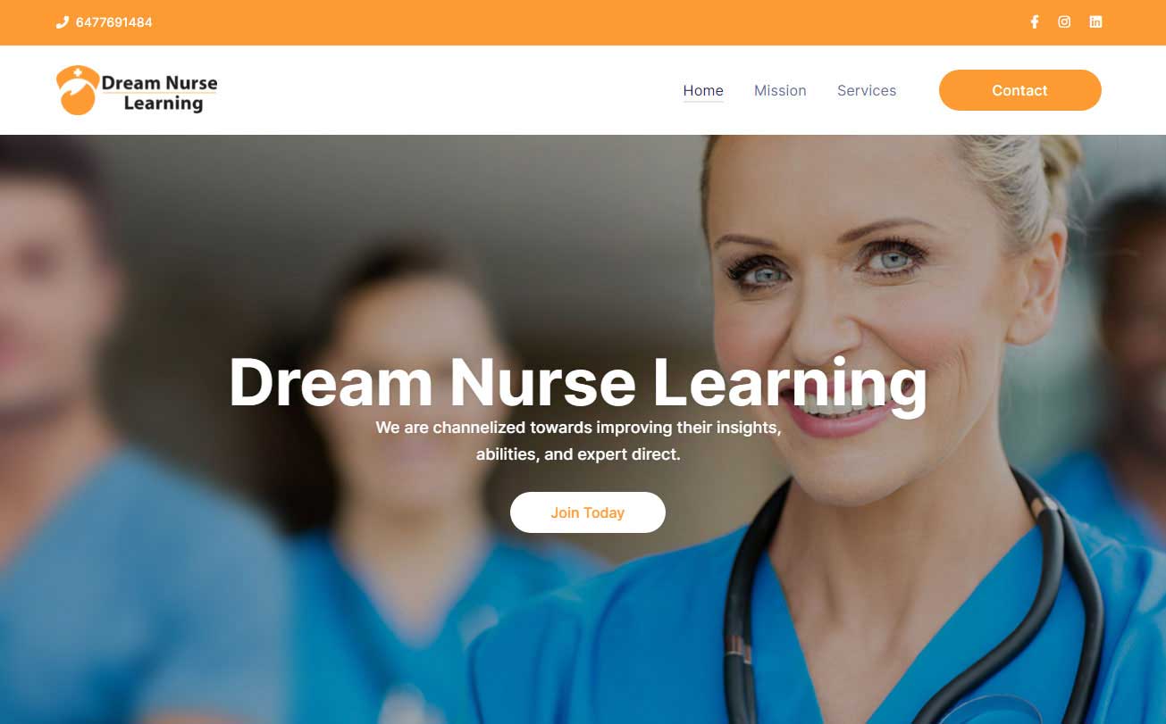 Dream-Nurse-Learning case study