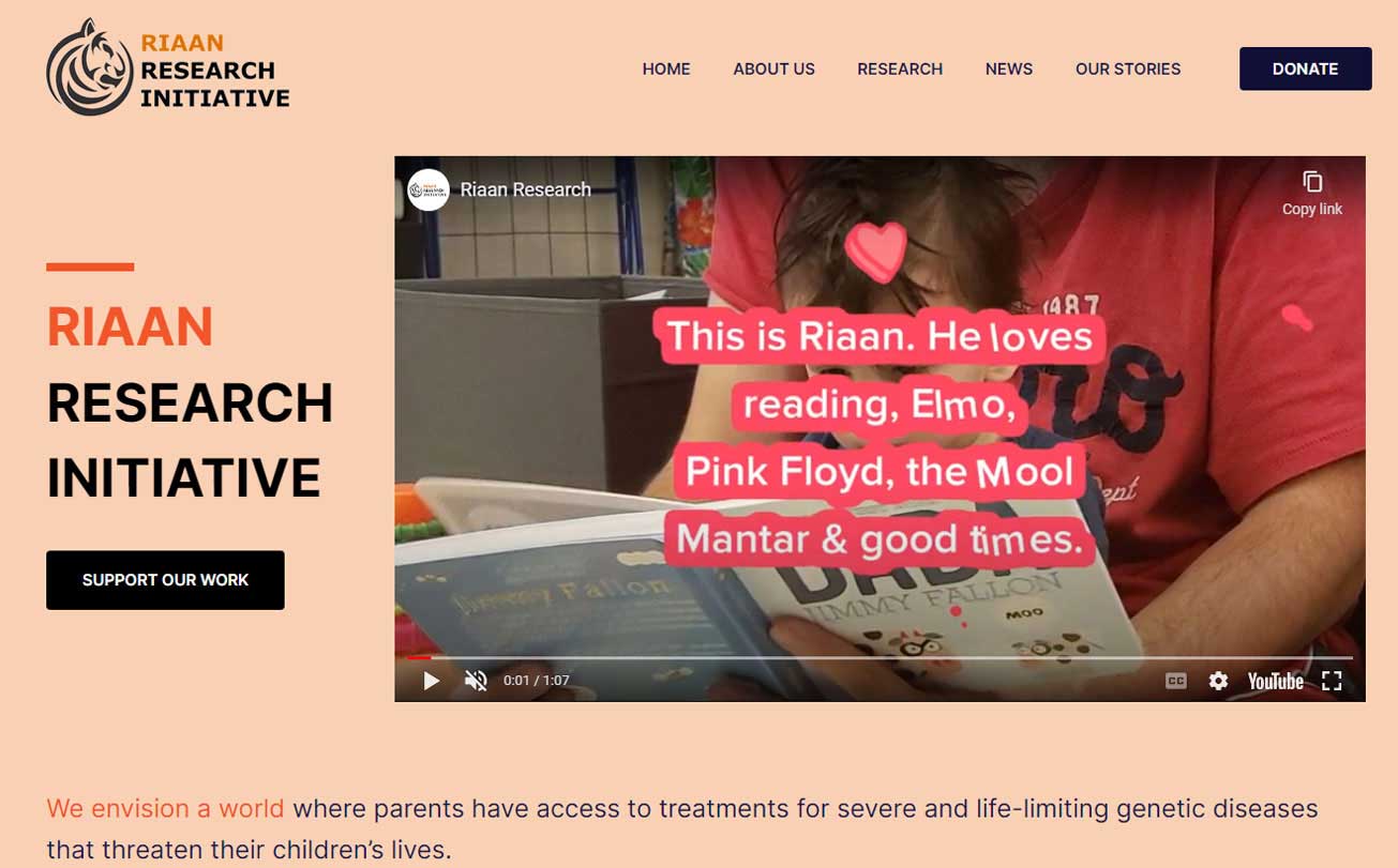 Riaan research initiative website