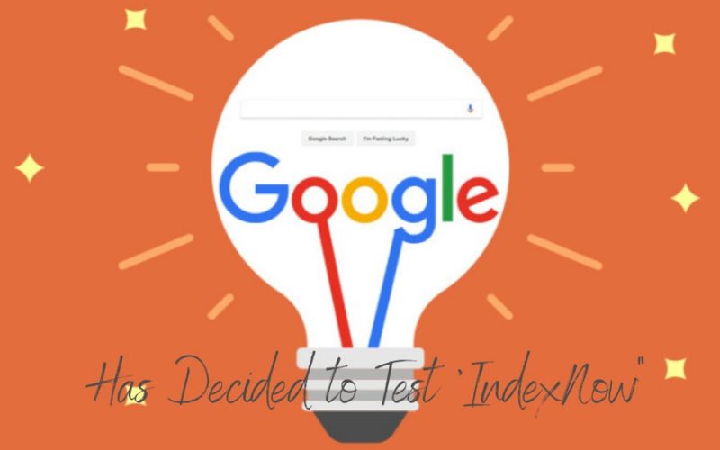 Google Has Decided to Test index Now graphic