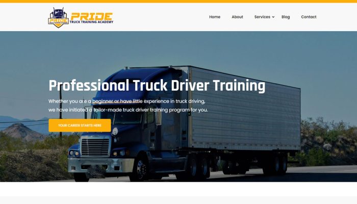 pride truck portfolio